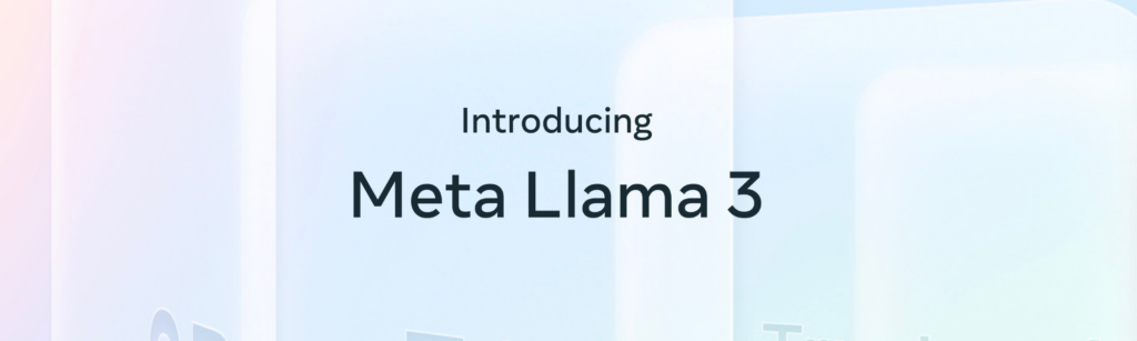 Blog Headerbild Meta Llama 3